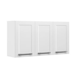 Aéreo Florença em Aço Larg. 1.05m Branco 1839 3 Portas - Itatiaia