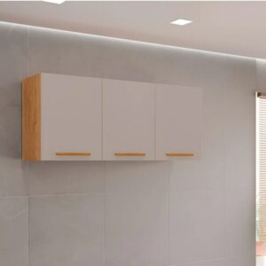 Aéreo Triplo New Valência Cinamomo/Off Larg. 1.20m - Sallêto