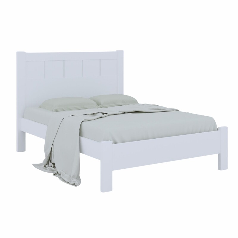 Cama Casal Primícia Branco Larg. 1.53m - D Doro - Imagem 3