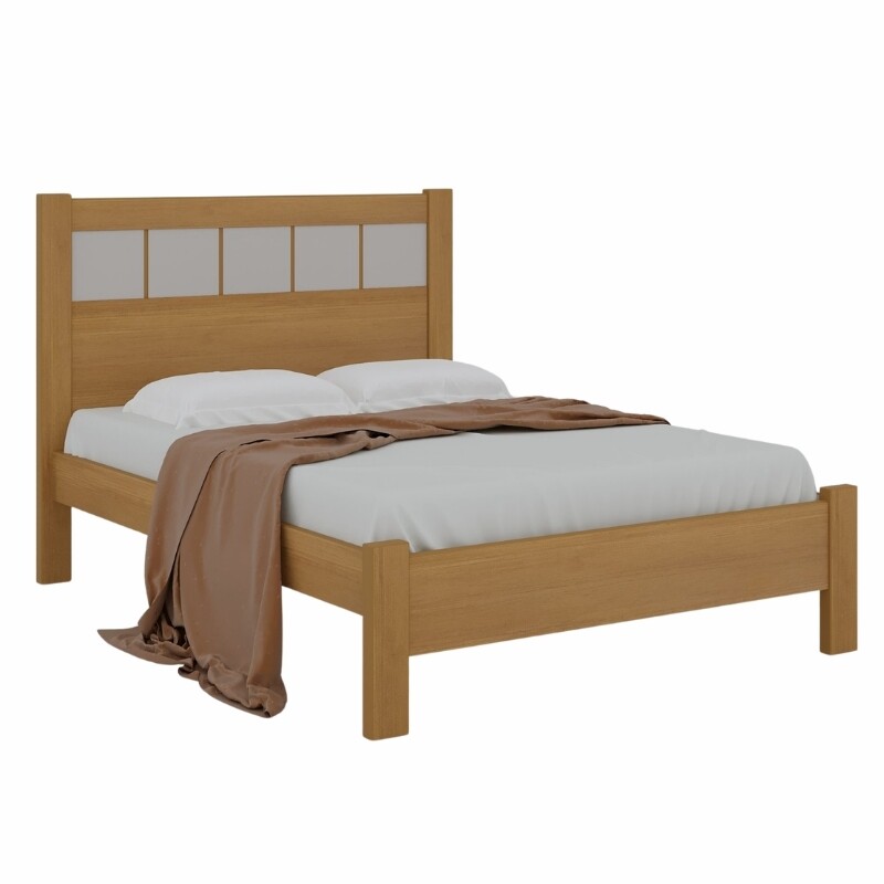 Cama Casal Primícia Cinamomo/Off Larg. 1.53m - D Doro - Imagem 6