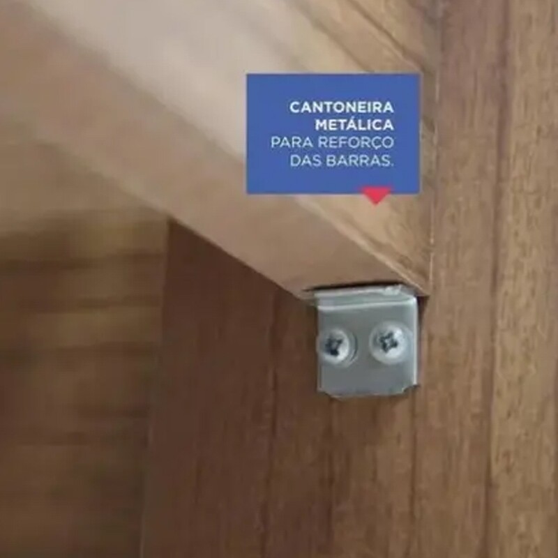 Cama Casal Primícia Branco Larg. 1.53m - D Doro - Imagem 4