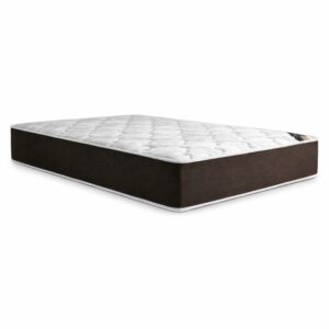 Colchão Casal Clean Marrom 138x188x32 Molas Ensacadas Lestespuma | Suporta até 300kg