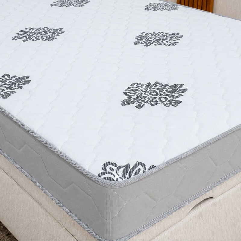Colchão Casal Confort Premium Ortopédico D28 - Inovaflex + Base Box Baú Casal Prime Confort Linhão Palha Blindado - Issacar 138x188x63 | Suporta até 240kg - Imagem 6
