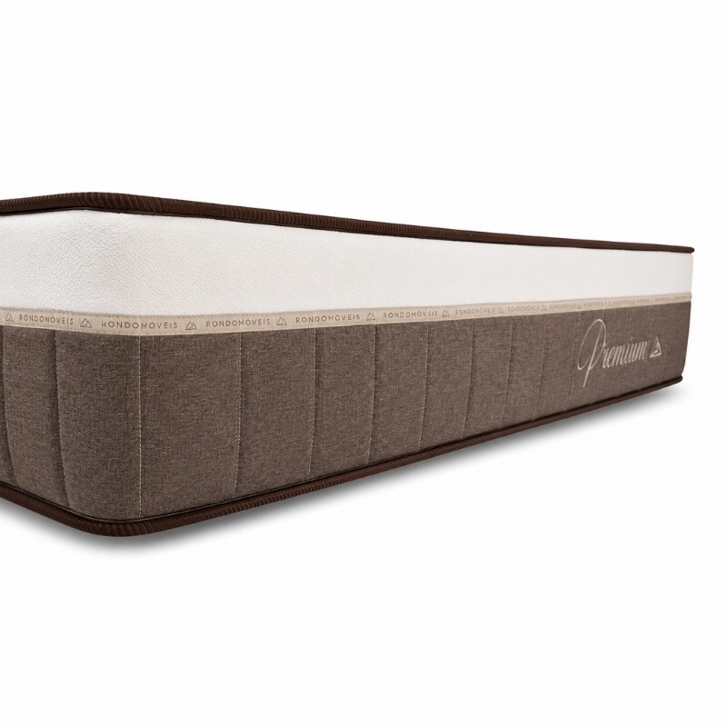 Box Casal Rondopremium + Colchão Premium Plus Molas Ensacadas Pocket 138x188x70 - Rondomóveis | Suporta até 240kg - Imagem 10