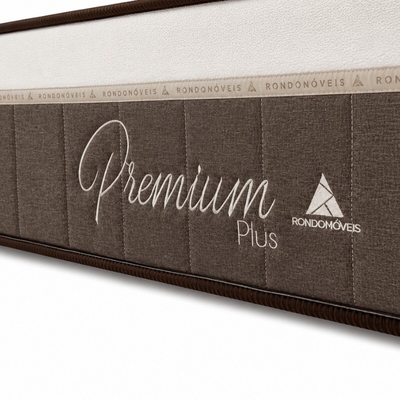 Box Casal Rondopremium + Colchão Premium Plus Molas Ensacadas Pocket 138x188x70 - Rondomóveis | Suporta até 240kg - Imagem 9