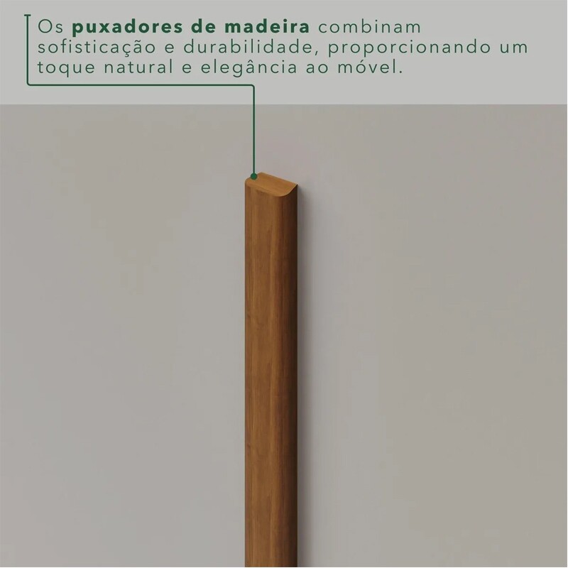 Modulado Apolo Premium Cinamomo/Off 4 Portas Larg. 2.40m - Sallêto - Imagem 6